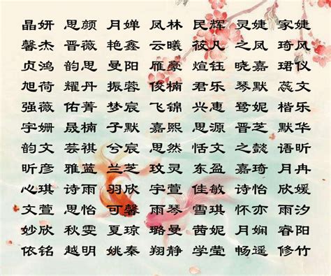 晨名字|晨字起名：为人正直、温文尔雅的女孩名字精选